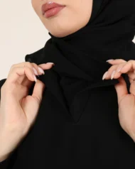 ÖNÜ KAPALI ELBİSE DAR KOL - Görsel 7
